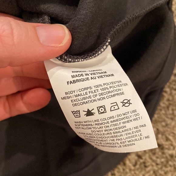 Women’s XL Grey & Lime Green Nike Hoodie - Picture 7 of 9